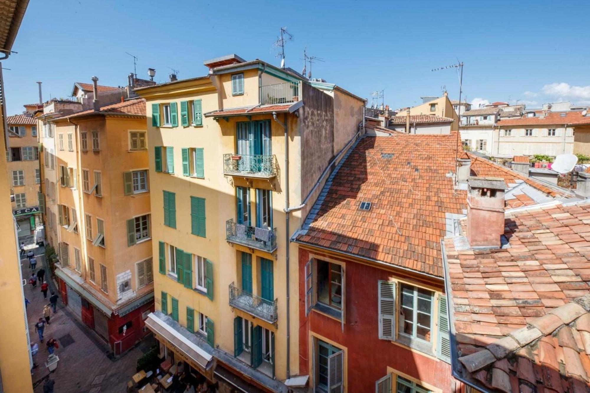 06A2 - Heart Of Old Nice Beautiful Renovated Apartment Buitenkant foto